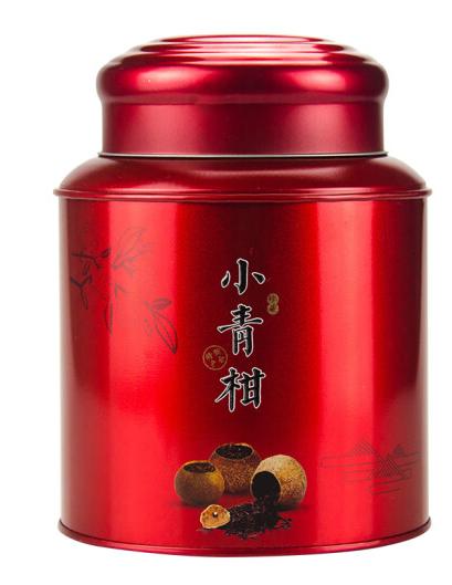 正宗新会小青柑生晒陈皮普洱柑普茶叶 红罐装250g 商品图0