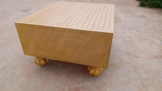 18厘米厚中式新榧贴面莲花腿棋墩 商品图1