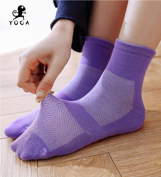 壁虎瑜伽【2211WZ213】滴胶防滑瑜伽袜【5天发货】 商品图1