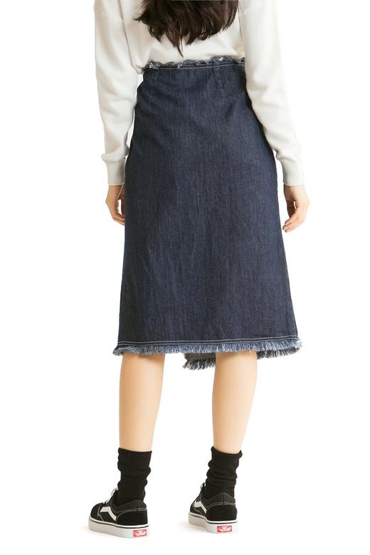 ELLA JADE 开衩中高腰牛仔裙 282 商品图4