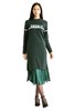 LILY 复古绿色针织裙 71 商品缩略图0