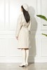 SUMMER & SAGE 毛绒装饰束腰羊毛大衣 8161 商品缩略图2