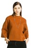 ELLA JADE 焦糖色圆领呢料上衣 228 商品缩略图2