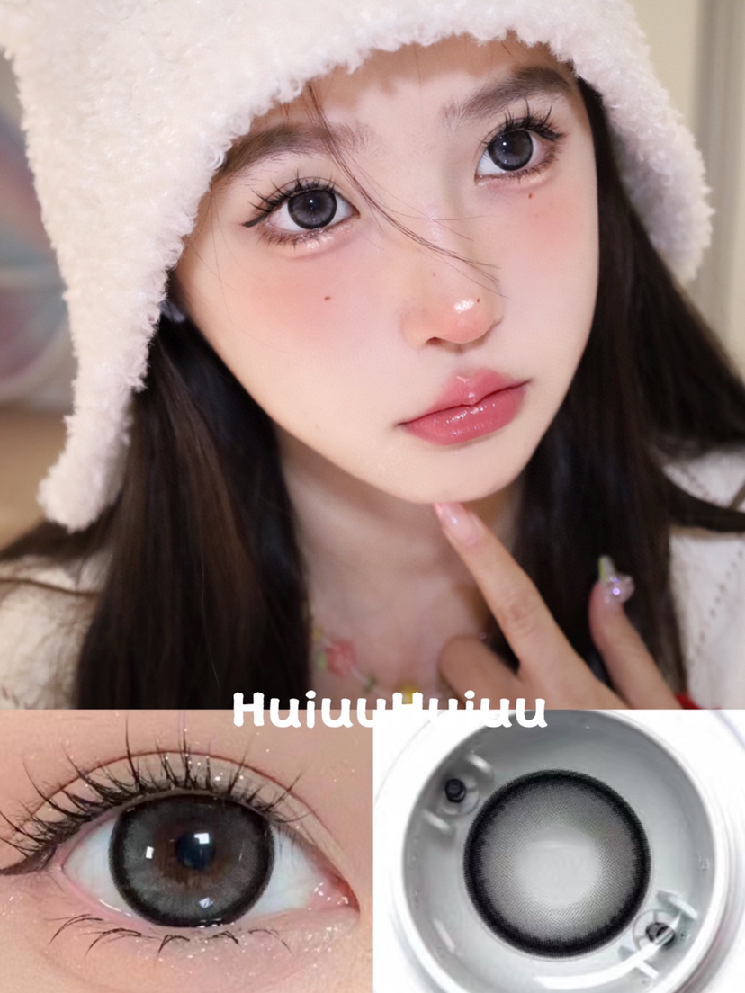 『日抛大直径』Kaylens-雾之深灰-14.5mm【日抛 0-800度 无525/575】