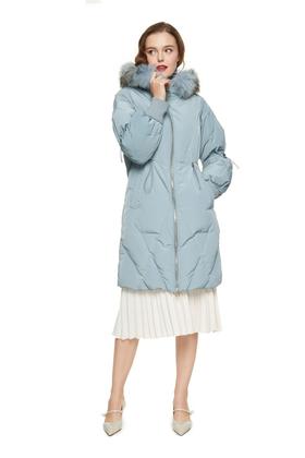 COMPLEMENTAIR 雾霾蓝毛领羽绒服 5801