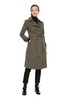 ELLA JADE 军绿色风衣式呢大衣 106 商品缩略图0