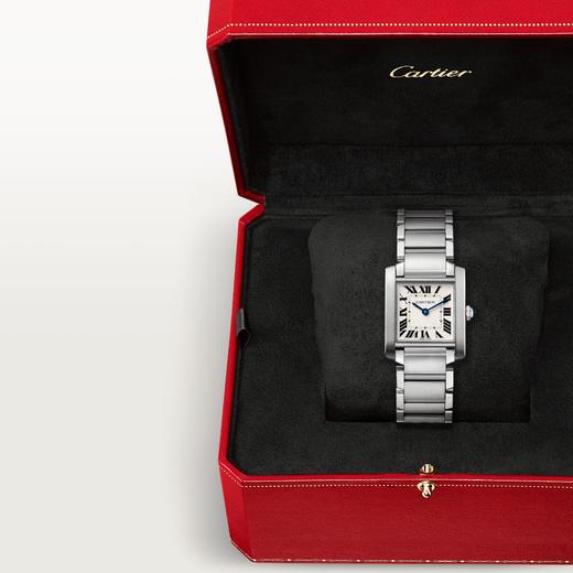 卡地亚 Cartier Tank Française腕表 中号 精钢 石英 WSTA0005 商品图5