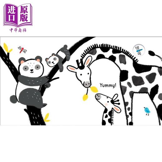 【中商原版】Usborne厄斯伯恩 Animals 动物（黑白书）英文原版 儿童绘本 动物故事 Mary Cartwright 0-3岁 商品图2