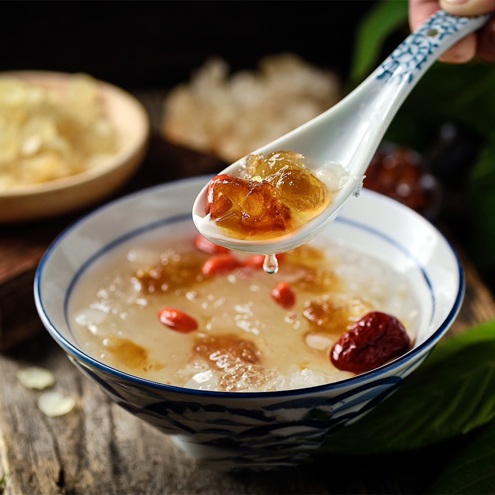 【植物燕窝】在菌屋 云南拉丝雪燕200g/罐