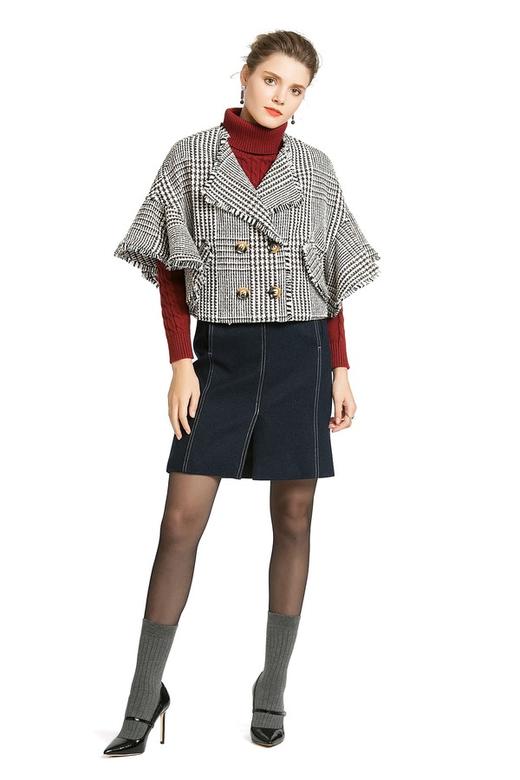 AVA 小香风格纹短外套 698 商品图1