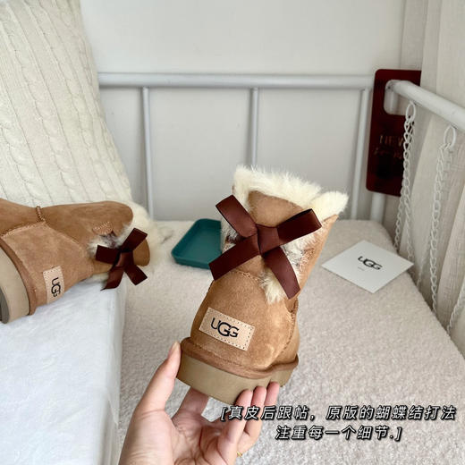 迷你贝莉蝴蝶结2.0-栗色 商品图2