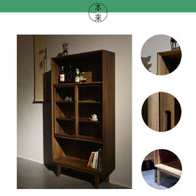 景德镇本来家居 TLAA0001-中间推门大柜 长89cm*宽30cm*高173cm 厂家直发/运费自理/不含税