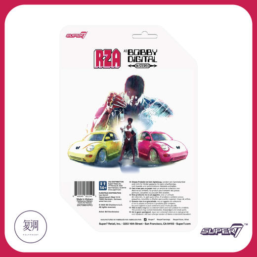 现货 Super7 RZA 挂卡系列1 Bobby Digital 商品图4