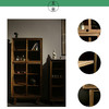 景德镇本来家居 TLAA0004-双层推门大柜 长80cm*宽29cm*高173cm 厂家直发/运费自理/不含税 商品缩略图0