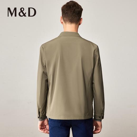 MD名盾行政商务夹克抗皱易打理春秋干部公务中青年爸爸翻领外套 商品图4