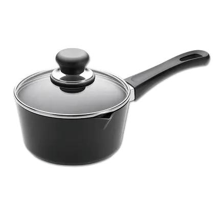 丹麦原装进口SCANPAN 经典系列不粘奶锅汤锅(含盖) 16cm 商品图0