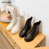 新品冬季厚绒牛皮舒适百搭矮靴968B25512 商品缩略图0
