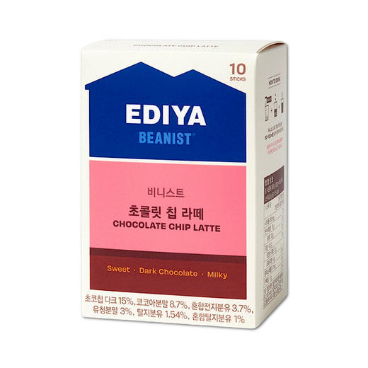 EDIYA 巧克力拿铁10g*10T   商品图0