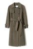 ELLA JADE 军绿色风衣式呢大衣 106 商品缩略图4