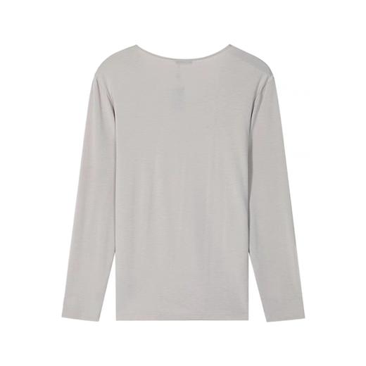 安莉芳旗下IVU男士秋季薄款V领暖衣上装舒适修身打底衫UD00123 商品图2