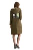 ELLA JADE 军绿色长版连帽羽绒服 250 商品缩略图4