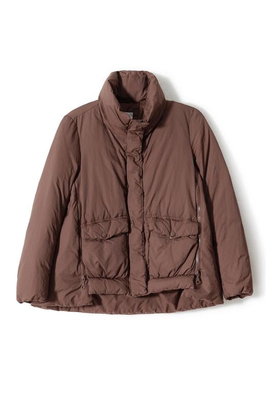 ELLA JADE 对称口袋棕色羽绒服 3716 商品图5