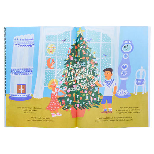 【中商原版】The Little Fir Tree 小杉树 改编自汉斯·克里斯汀·安徒生的原创故事 英文原版 进口原版 4岁到7岁 儿童图画书 Christopher Corr 商品图5