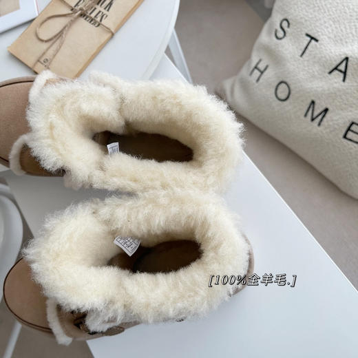 机车雪地靴-奶茶色 商品图3