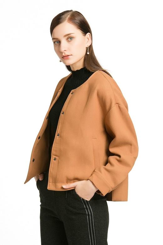 SUMMER & SAGE 驼色百搭短大衣 258 商品图3