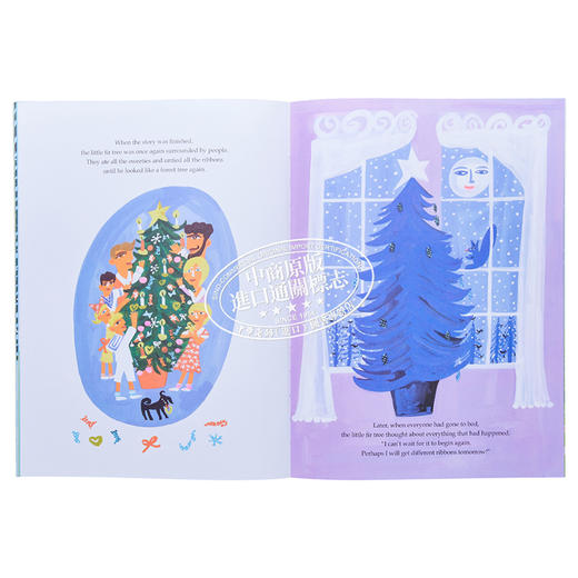 【中商原版】The Little Fir Tree 小杉树 改编自汉斯·克里斯汀·安徒生的原创故事 英文原版 进口原版 4岁到7岁 儿童图画书 Christopher Corr 商品图7