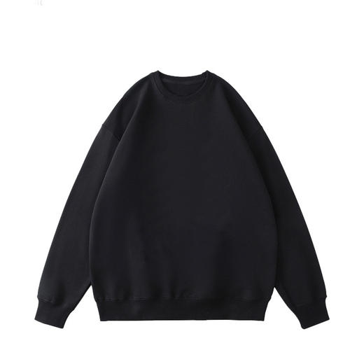 【新款上市 时尚百搭情侣装卫衣】女装笑脸图案圆领卫衣女生潮牌宽松韩版超火ins 慵懒风上衣外套 商品图4