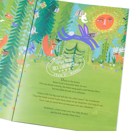 【中商原版】The Little Fir Tree 小杉树 改编自汉斯·克里斯汀·安徒生的原创故事 英文原版 进口原版 4岁到7岁 儿童图画书 Christopher Corr 商品图4
