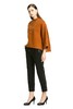 ELLA JADE 焦糖色圆领呢料上衣 228 商品缩略图1