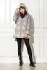 ELLA JADE 灰色连帽羽绒服 3719 商品缩略图3