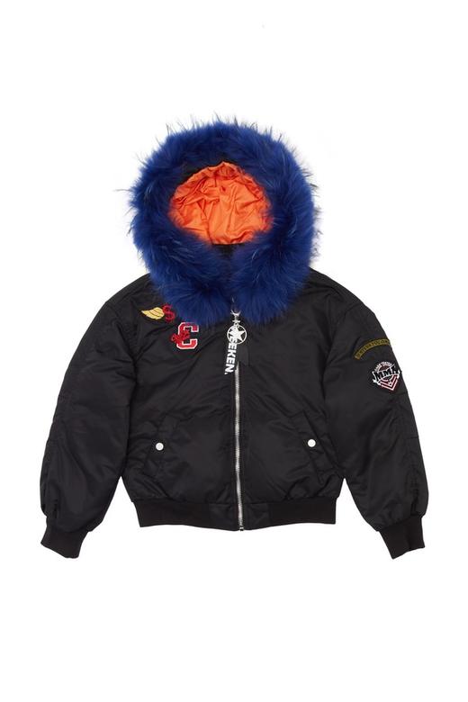 i.f by eva 毛领夹克羽绒服 3780 商品图4