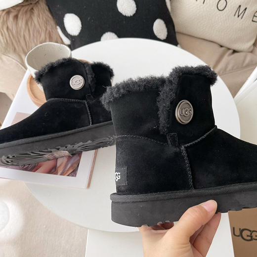 迷你贝莉（按扣款）-黑色 商品图3