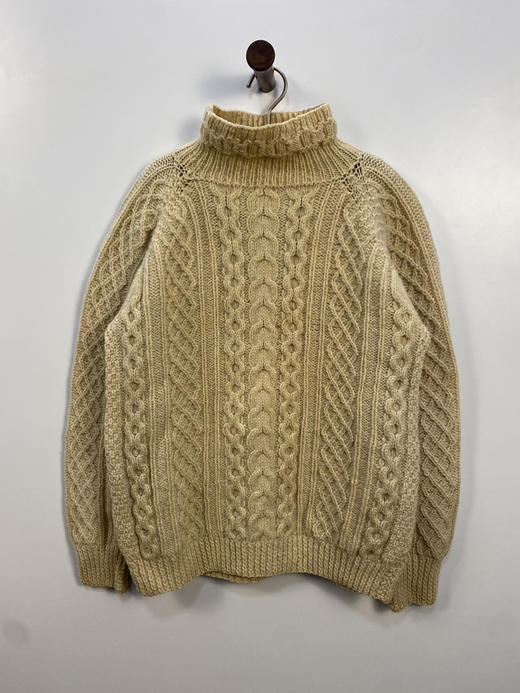 80年代 Vintage 爱尔兰制 厚款针织毛衣 _SWT(S) 商品图1