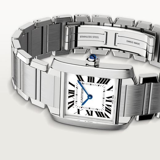 卡地亚 Cartier Tank Française腕表 中号 精钢 石英 WSTA0005 商品图2