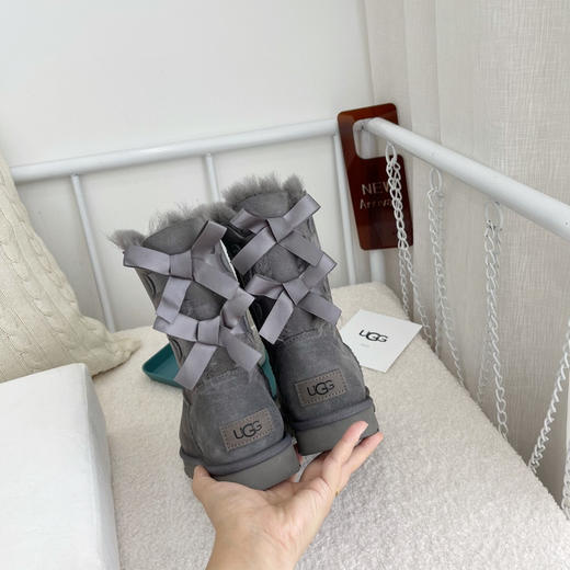 贝莉蝴蝶结2.0-灰色 商品图0