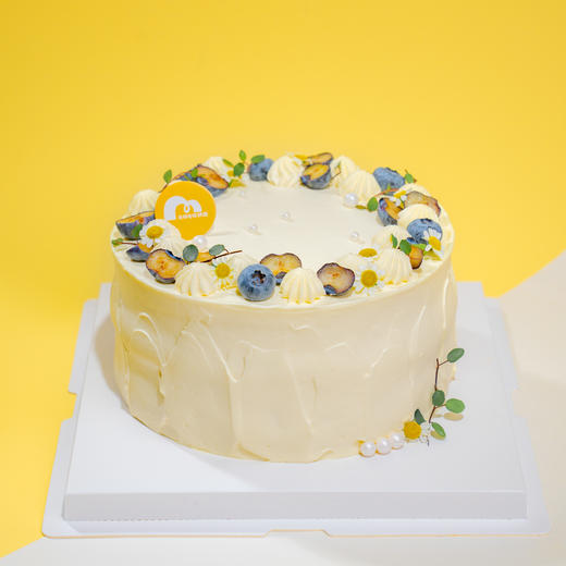 香草蓝莓 · 动物奶油蛋糕 商品图1