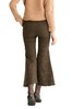 d'zzit 棕色格纹喇叭裤 54 商品缩略图1