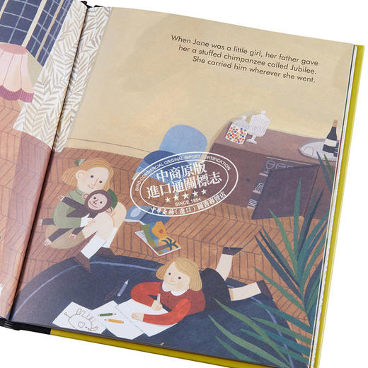 【中商原版】Little People, Big Dreams:Jane Goodall 小人物大理想：简·古道尔（生物学家） 英文原版 Maria Isabel 商品图4