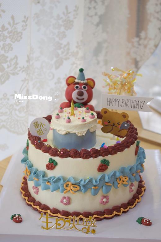 草莓熊复古花边 商品图3