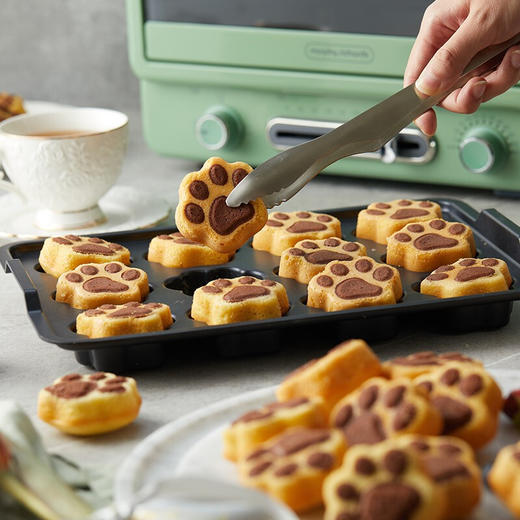 摩飞小魔箱电烤箱家用小型烘焙煎烤一体多功能锅台式烧烤机蛋糕烤箱 MR8800【上烤下煎】 商品图11