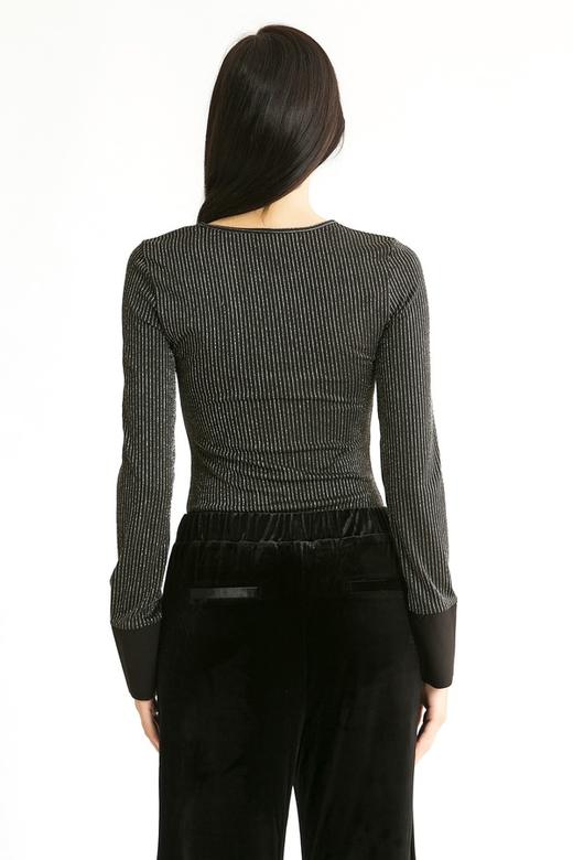 WEN&VI 光泽感银丝紧身上衣 22 商品图4