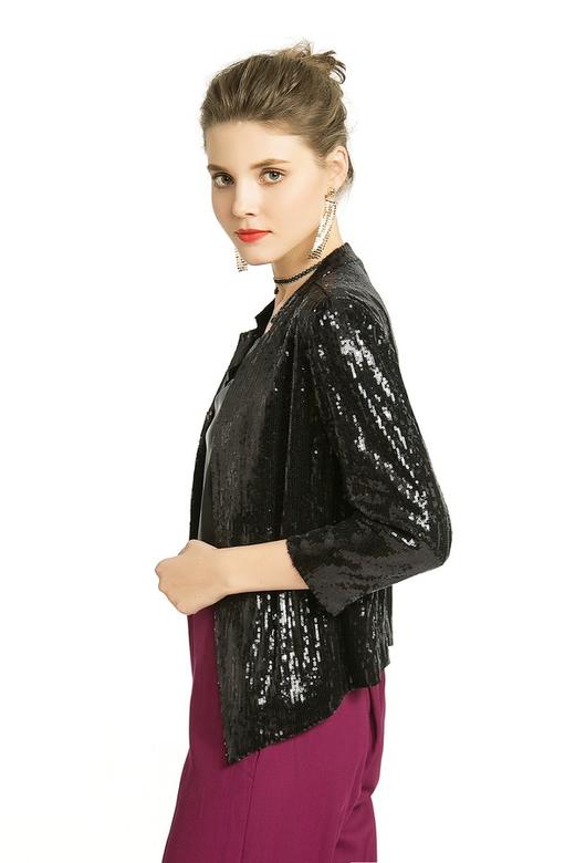 NOIR 高贵优雅珠片绣夹克 75 商品图2