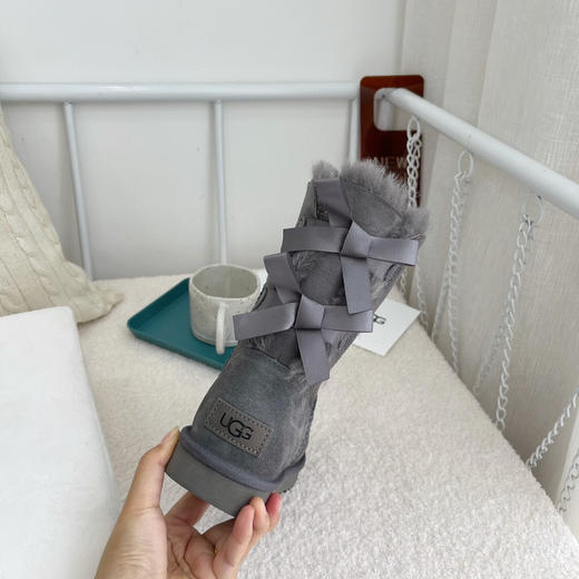 贝莉蝴蝶结2.0-灰色 商品图1