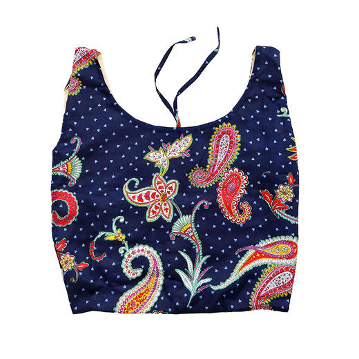 HUJI祤集Vesti手提包插画佩斯利纹 商品图6