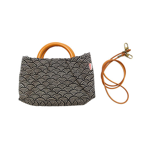 HUJI祤集Sunrise手提斜挎包插画经典祥云 商品图3