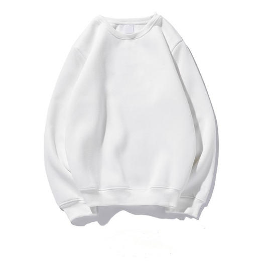 【新款上市 时尚百搭情侣装卫衣】女装笑脸图案圆领卫衣女生潮牌宽松韩版超火ins 慵懒风上衣外套 商品图3